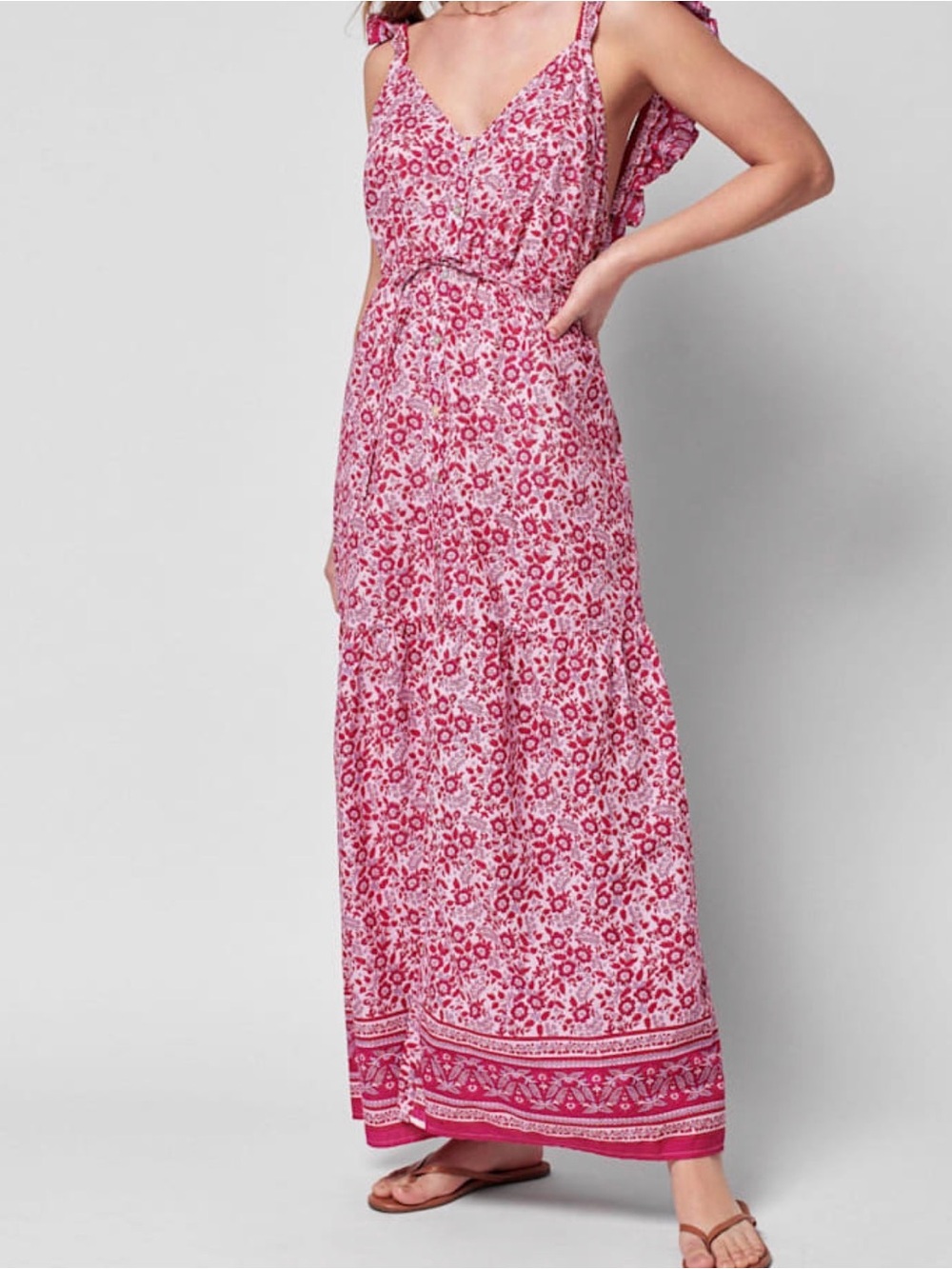 Faherty Hyland Women's Floral maxi dress